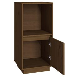 Solid Pinewood Sideboard 38x35x80cm - Complete Storage Solutions