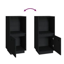 Solid Pinewood Sideboard 38x35x80cm - Complete Storage Solutions