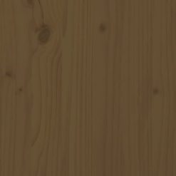 Solid Pinewood Highboard 110.5x35x117cm - Complete Storage Solutions