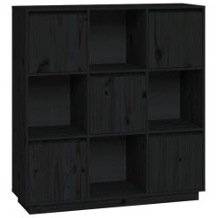 Solid Pinewood Highboard 110.5x35x117cm - Complete Storage Solutions