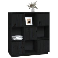 Solid Pinewood Highboard 110.5x35x117cm - Complete Storage Solutions