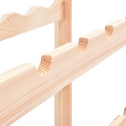 16 Bottle Pinewood Wine Rack - Complete Storage Solutions