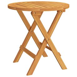 Acacia Wood Bistro Table 46x47cm - Complete Storage Solutions