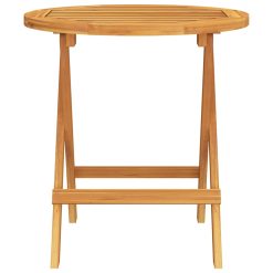 Acacia Wood Bistro Table 46x47cm - Complete Storage Solutions