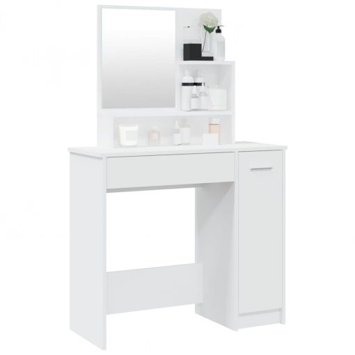 Dressing Table with Mirror 86.5x35x136cm - Image 4