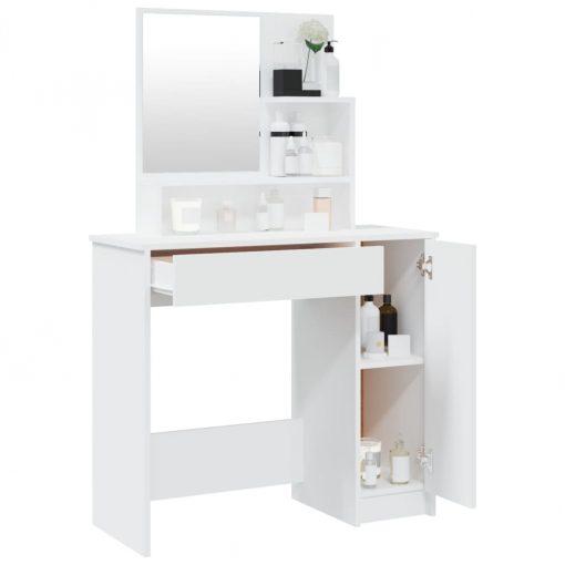 Dressing Table with Mirror 86.5x35x136cm - Image 5