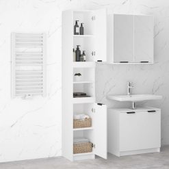 Bathroom Cabinet 32x34x188.5cm - Complete Storage Solutions