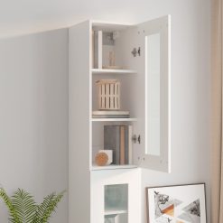 Hanging Wall Cabinet 34.5x34x90cm - Complete Storage Solutions