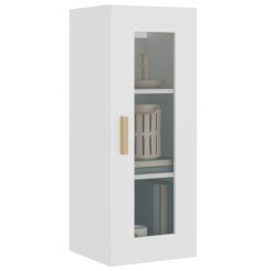 Hanging Wall Cabinet 34.5x34x90cm - Complete Storage Solutions
