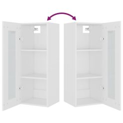 Hanging Wall Cabinet 34.5x34x90cm - Complete Storage Solutions