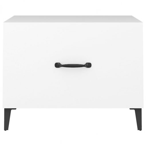 2 Piece Coffee Table with Metal Legs Set 50x50x40cm - Image 37