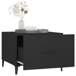 2 Piece Coffee Table with Metal Legs Set 50x50x40cm - Complete Storage Solutions