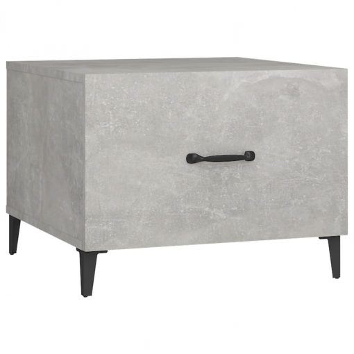2 Piece Coffee Table with Metal Legs Set 50x50x40cm - Image 26