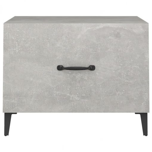 2 Piece Coffee Table with Metal Legs Set 50x50x40cm - Image 27