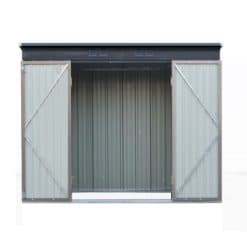 Steel Garden Shed 231x131x181cm - Complete Storage Solutions