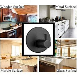 4 Piece Stainless Steel self-Adhesive Wall Hook Set - Complete Storage Solutions