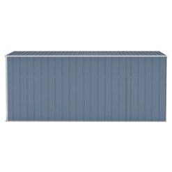 Wall-mounted Steel Garden Shed 118x382x178cm - Complete Storage Solutions