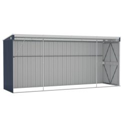Wall-mounted Steel Garden Shed 118x382x178cm - Complete Storage Solutions