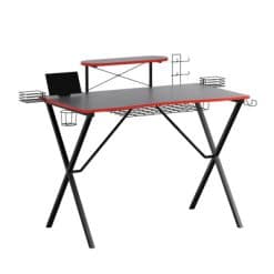 Gaming Desk 130x63x90.5cm - Complete Storage Solutions