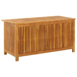 Acacia Wood Garden Storage Box 113x50x58cm - Complete Storage Solutions