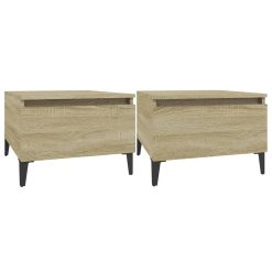 2 Piece Side Table Set 50x46x35cm - Complete Storage Solutions