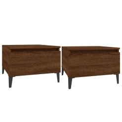 2 Piece Side Table Set 50x46x35cm - Complete Storage Solutions