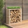Pinewood Outdoor Log Holder 108x52x106cm - Complete Storage Solutions