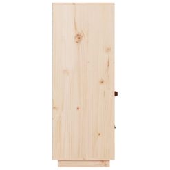 Pine Wood Highboard 67x40x108.5cm - Complete Storage Solutions