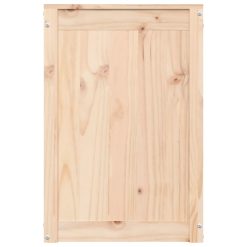 Pine Wood Laundry Box 44x44x66cm - Complete Storage Solutions