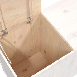 Pine Wood Laundry Box 88.5x44x66cm - Complete Storage Solutions