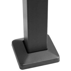 Steel BBQ Gazebo with Side Shelves 240x150x243cm - Anthracite - Complete Storage Solutions