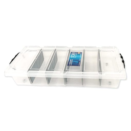 27L Under Bed 6 Compartment Storage Container - Image 6