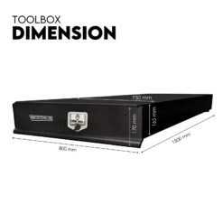 1500mm Under Tray Trundle Drawer Toolbox - Complete Storage Solutions