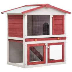 3 Door Outdoor Rabbit Hutch - Complete Storage Solutions