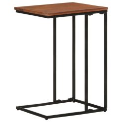 Acacia Wood Side Table 35x45x65cm - Complete Storage Solutions