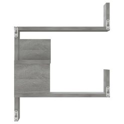 2 Piece Wall Corner Shelves Set 40x40x50cm - Complete Storage Solutions
