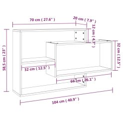 Wall Shelf 104x20x58.5cm - Complete Storage Solutions