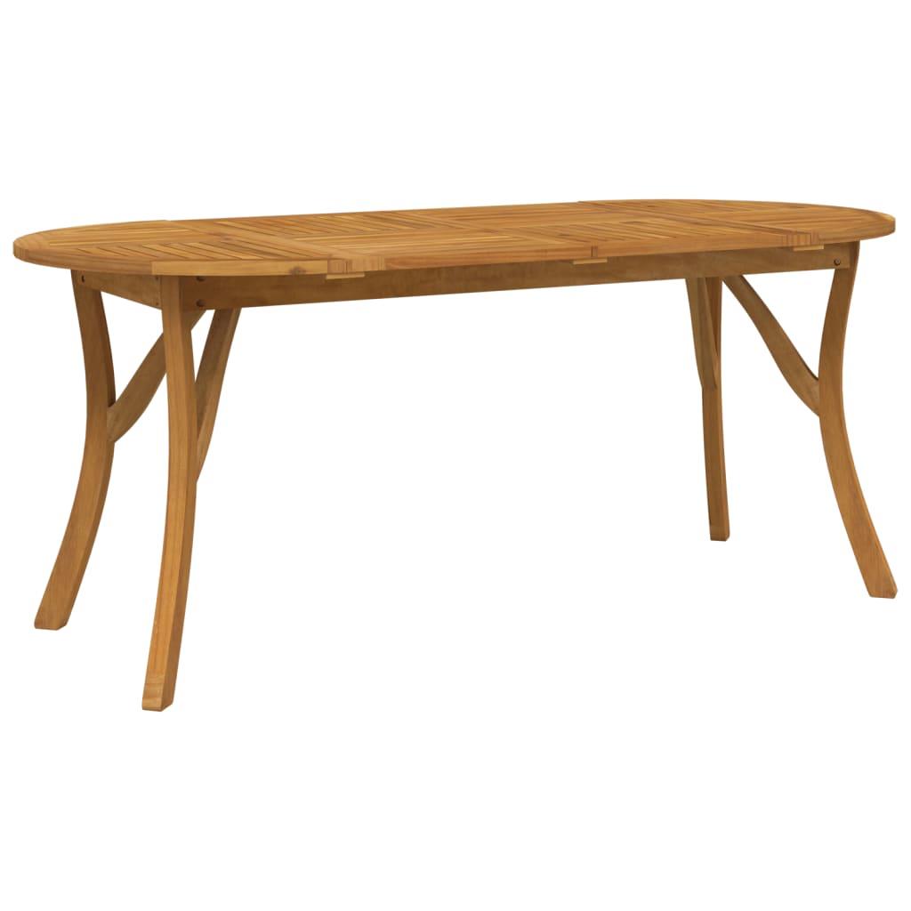 Acacia Wood Garden Table 200x90x75cm Complete Storage Solutions