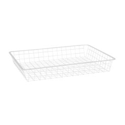 Elfa Wire Basket 580x427x85mm - White