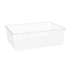 Elfa Wire Basket 580x427x185mm - White