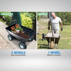 125L Garden Dump Cart - Complete Storage Solutions