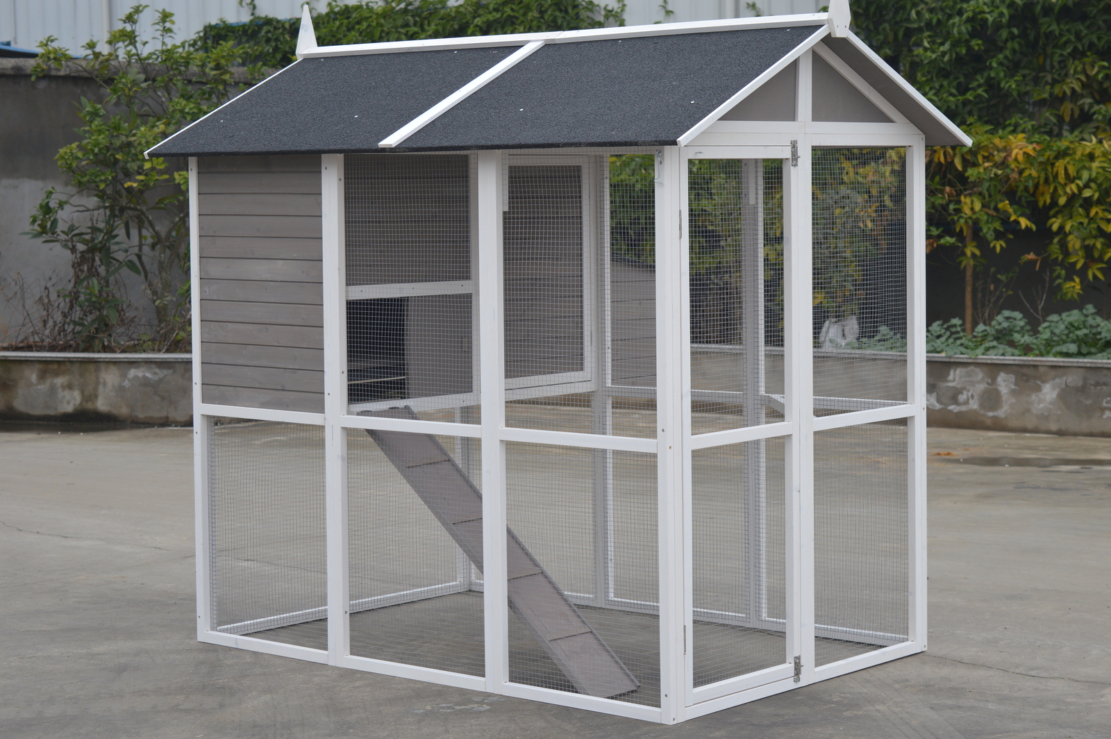 XL Chicken Coop Grey Complete Storage Solutions