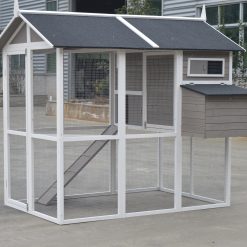 Alternative view of XL Chicken Coop - Grey