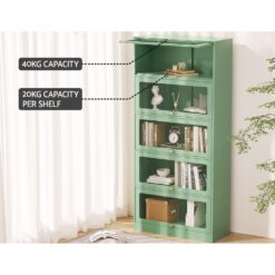 Buffet Sideboard 79x32x175cm - Green - Complete Storage Solutions