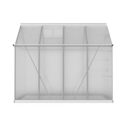 Aluminium Greenhouse 2.4x2.5M - Complete Storage Solutions