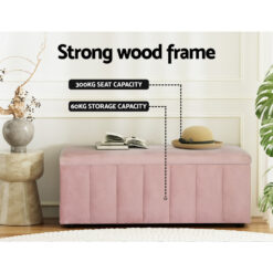Storage Ottoman 103x41.5x40cm - Complete Storage Solutions