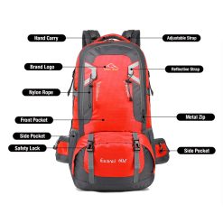 40L Waterproof Outdoor Hiking Backpack - Complete Storage Solutions