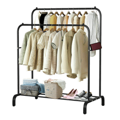 Heavy Metal Double Clothes Rail - Complete Storage Solutions
