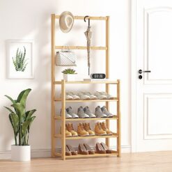 5 Tier Coat Stand 70x24x171cm