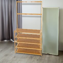 5 Tier Coat Stand 70x24x171cm - Complete Storage Solutions